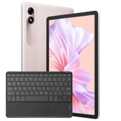 Tablet Blackview Tab 90 4G LTE 8GB16GB Ram 128GB Internal Storage 1092-inch 800x1280 HD IPS 8200mAh Widevine Android 14 with BT Keyboard - Frost Blue