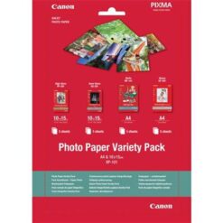 Canon VP-101 Photo Paper Variety Pack 4x6 and A4 for Ink Ink Tank - 20 Sheets