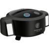 Promate Vision-HD 3-in-1 Ai Auto Tracking Smart Web Camera with 5000mAh Battery Phone Holder Mic LED Light 360 Rotation