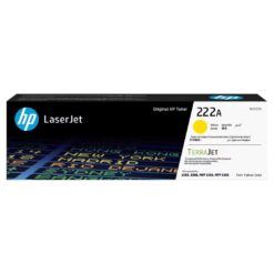 HP 222A Yellow Original Toner Cartridge W2222A