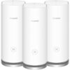 Huawei Mesh 3 3 Pack Whole Home Mesh System Wi-Fi AX3000 - Seamless Speedy Up to 3000Mbps Connect 250 Devices Ultra-Fast Connection in Med-Large Homes Pack of 3