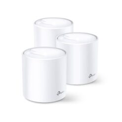 TP-Link 3-pack Deco 6 Mesh System X20 AX1800 Whole Home Covers up to 5800 SqFt Mesh WiFi M4 Supports Wired Ethernet