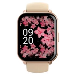 HiFuture ZONE 2 Smartwatch 196 inch Display Bluetooth Call IP68 Waterproof 24 7 True heart rate Blood oxygen sensor Up to 7 days daily use 100 Sports Mode - Silver Grey