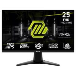 MSI MAG 255F E20 Gaming Monitor – 24.5 Inch – 200Hz – FHD