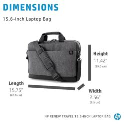 Alternative view of HP Renew Travel 156 inch Laptop Bag Water Resistant 13 Pockets Anti-Theft