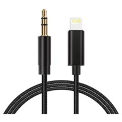 Lightning to 35mm Braided AUX Audio Adapter Cable