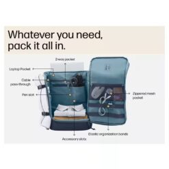 Alternative view of HP Travel 25 Liter 156 Laptop Backpack Iron Grey Durable Design