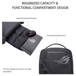 Alternative view of Asus ROG 156 inch Laptop Gaming Backpack