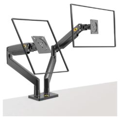 NB North Bayou G32 Dual Monitor Arm Ultra Wide Full Motion Swivel Monitor Mount with Gas Spring for 22-32 Monitors