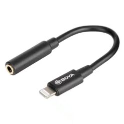 Alternative view of BOYA 35mm TRRS Female to Lightning Audio Adapter BY-K3
