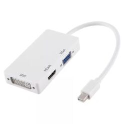 Mini DisplayPort to HDMI DVI VGA Adapter