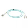 LC-LC OM3 Duplex Multimode Fiber Cable 10M