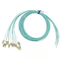 LC MM UPC Fiber Optical Pigtail LSZH 15M
