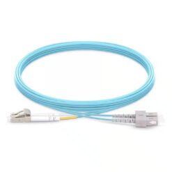LC-SC Multimode Fiber Patch Cord Duplex 1M
