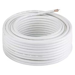Coaxial RG59 Cable Black 100M without Power Cable