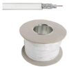 Coaxial RG59 Cable White 200M without Power