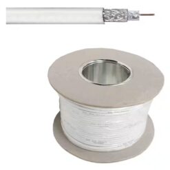 Coaxial RG59 Cable White 200M without Power