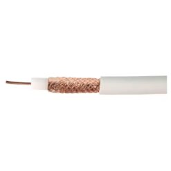 Alternative view of Coaxial RG59 Cable White 200M without Power