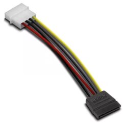 4-Pin IDE Molex to 15-Pin SATA Power Adapter Cable