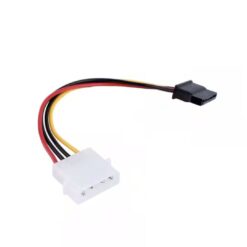Alternative view of 4-Pin IDE Molex to 15-Pin SATA Power Adapter Cable