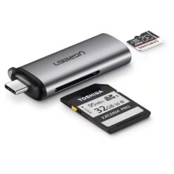 Alternative view of UGREEN USB-C TF SD Card Reader CM184