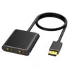 HAING DisplayPort to Dual DisplayPort Adapter