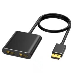 HAING DisplayPort to Dual DisplayPort Adapter
