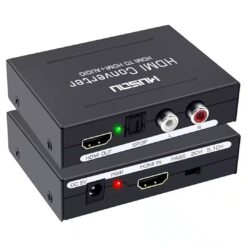 HDMI to HDMI Audio Extractor Repeater Adapter