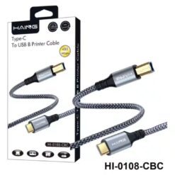 HAING Type-C to USB-B Printer Cable 3M HI-0108-CBC-3M