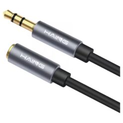 HAING 35mm Male to Female AUX Extension Cable 1M HI-0154-AEC-1M