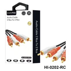 HAING 2 RCA Male to 2 RCA Male Audio Cable 3M HI-0202-RCA