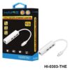 HAING Type-C to Ethernet 3-Port USB Hub HI-0303-THE