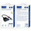 HAING USB 30 Type-C to SATA Adapter for 25 HDD SSD HI-0336-UTC