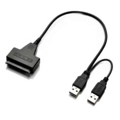 Alternative view of HAING USB 30 to SATA SSD Hard Drive Power Cable HI-0339-U3C