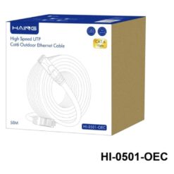 HAING Cat6 Outdoor UTP Ethernet Cable 50M HI-0501-OEC
