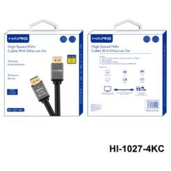 HAING High-Speed HDMI Cable with Ethernet 3M HI-1027-4KC-3M