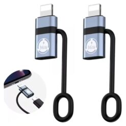 Alternative view of HAING Lightning to Type-C Female Adapter HI-2032-ICD