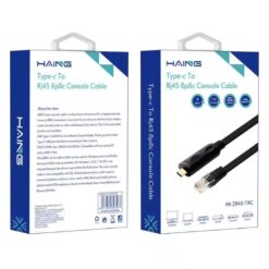 HAING Type-C to RJ45 8P8C Console Cable 18M HI-2040-TRC
