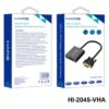 HAING VGA to HDMI Adapter with Audio Power HI-2045-VHA