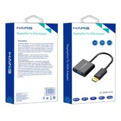 HAING DisplayPort to VGA Adapter DP to VGA Converter HI-2048-DVA