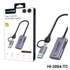 HAING Type-C USB 4K HD Video Capture Adapter HI-3004-TCH