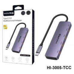 HAING 4-in-1 Type-C 32 Multi-Function Adapter Hub HI-3005-TCC