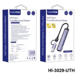 HAING USB Type-C Multiport Adapter Hub with HDMI PD HI-3029-UTH