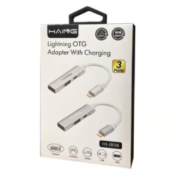 HAING Lightning OTG Adapter with Charging Converter