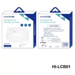 HAING Cat6 26AWG 1Gbps Ethernet Cable 2M HI-LCB01