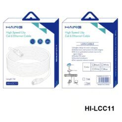 HAING Cat6 26AWG 1Gbps Ethernet Cable 1M HI-LCC11-1M