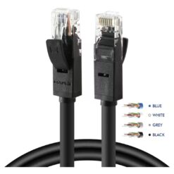Alternative view of HAING Cat6 26AWG 1Gbps Ethernet Cable 1M HI-LCC11-1M