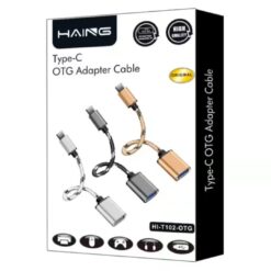HAING USB-C OTG Adapter Cable Type-C USB Converter HI-T102-OTG