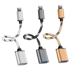 Alternative view of HAING USB-C OTG Adapter Cable Type-C USB Converter HI-T102-OTG