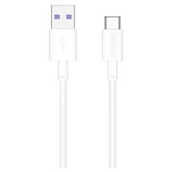 Huntkey USB to Type-C Cable 12M 5A White HKAC501201